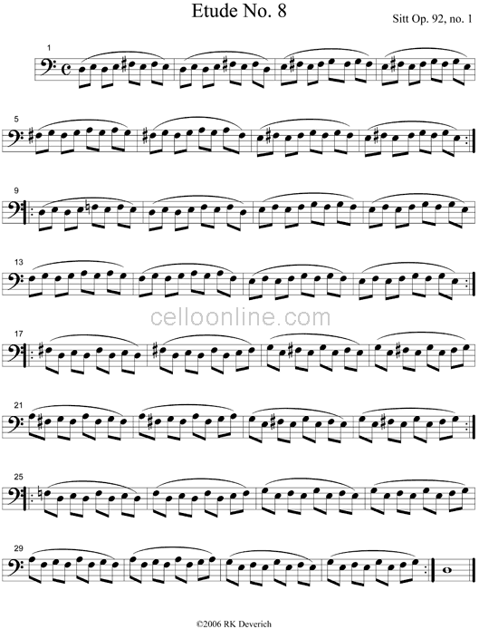 Etude No. 8