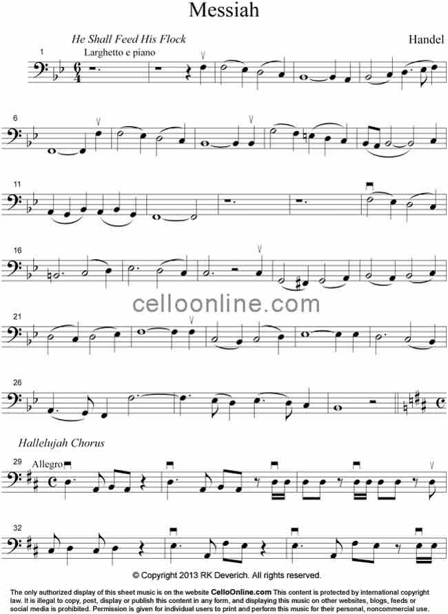 messiah medley p.1
